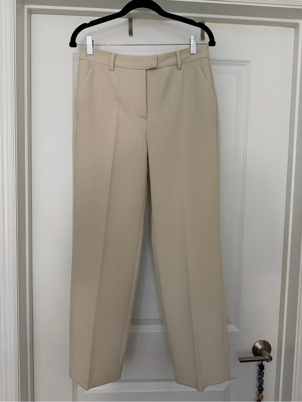 NWT b.young The Collection Straight Leg Trousers Beige 36